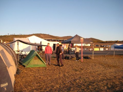 Stromlo 8hr frosty morning